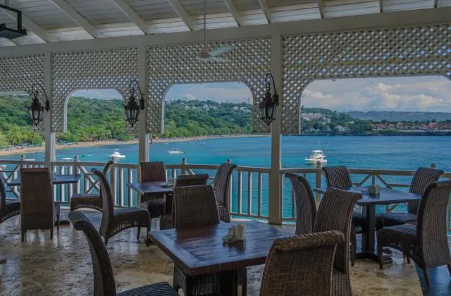 Hotel Victorian House Sosua restaurant vue ocean